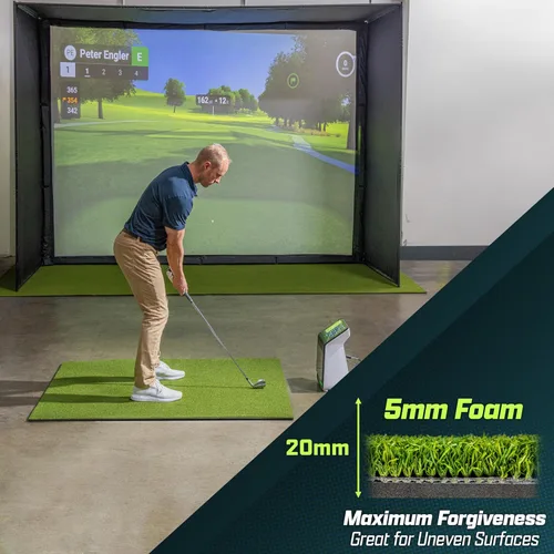 Miniatura 5 de GoSports Elite Golf Hitting Mat for Indoor and Outdoor Practice - Withstands Thousands of Shots - Heavy-Duty Turf Driving Range Mats Works with Golf