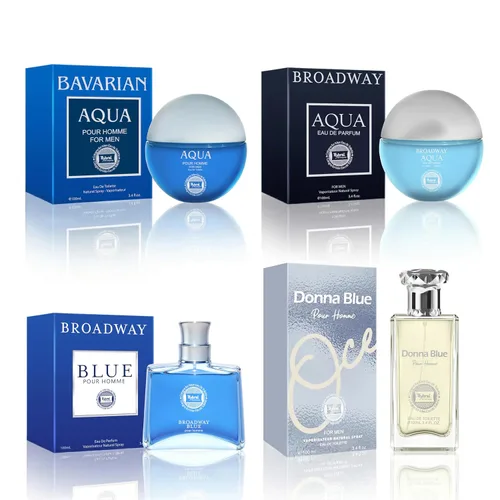 Miniatura 9 de Hybrid & Company 4 piezas Aqua Di Rinascita Lecno Sea Passion Aqua Deep Blue Aqua Prive Eau De Toilette vaporizador Natural Spray para hombre