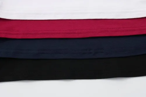 Miniatura 7 de Formeet17 4 piezas de camiseta corta básica sin mangas para mujer, cuello redondo