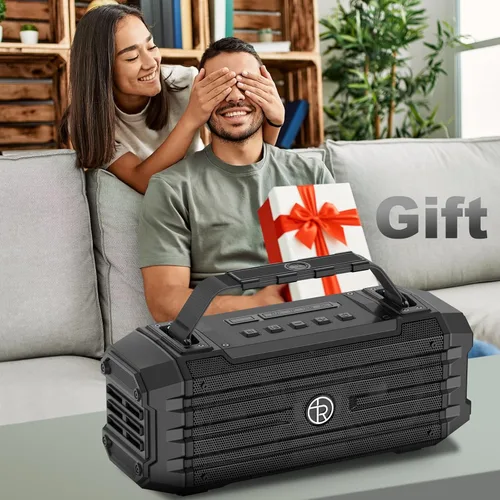 Miniatura 9 de Altavoz Bluetooth de 120W Pico 80W Portátil Inalámbrico Hi-Fi Fuerte para Exteriores IPX6 Impermeable Altavoces Grandes para Fiestas con Graves