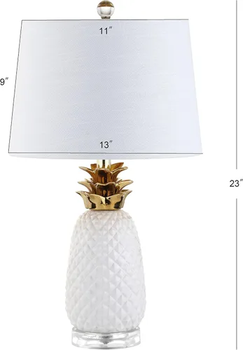 Miniatura 3 de Pineapple 23" - Lámpara de mesa de cerámica
