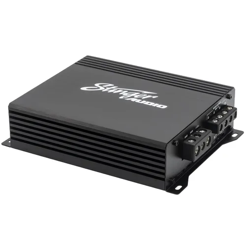 Miniatura 3 de STINGER Audio MT-700.1V2 Monoblock de 700 Watts RMS Amplificador de Subwoofer Compacto para Audio de Coche con Control Remoto, Botón de Graves