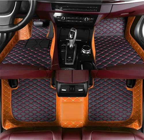 Miniatura 3 de MAEVEN Alfombrillas de cuero personalizadas para automóvil, compatibles con sedanes, autos deportivos, SUV, camiones, protección de cobertura