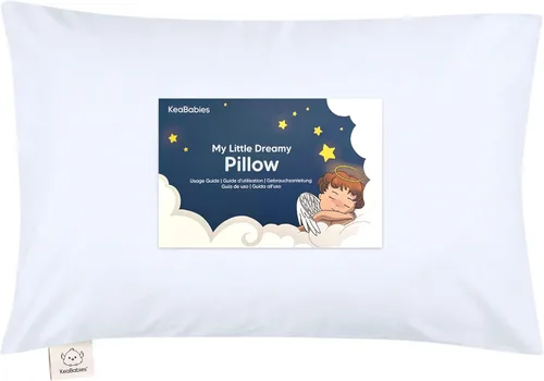 Miniatura 34 de KeaBabies - Almohada con funda para niños pequeños, almohada My Little Dreamy de 13 x 18 pulgadas (ABC Land)