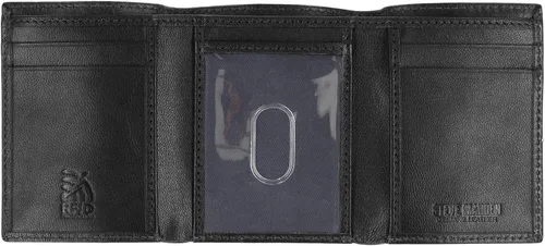 Miniatura 2 de Steve Madden Cartera de cuero RFID con ventana de identificación para hombre