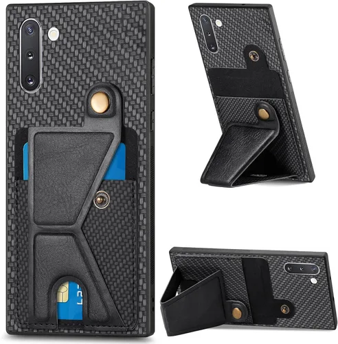 Miniatura 105 de Funda para Xiaomi Poco M5s 4G, Funda para Redmi Note 10 4G / Note 10S 4G / Note 11 SE (India) Funda de cuero PU ranuras para tarjetas Soporte