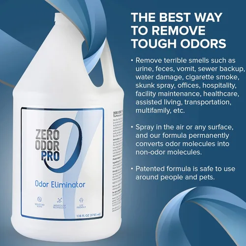 Miniatura 6 de Zero Odor Pro - Eliminador de olores y neutralizador de fuerza comercial, ambientador, desodorante de habitación, espray de gatillo eliminador