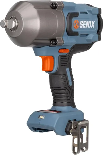 Miniatura 15 de SENIX X2 - Taladro de martillo inalámbrico de 20 voltios máximos de 1/2 pulgada con motor sin escobillas, kit de herramientas eléctricas incluye