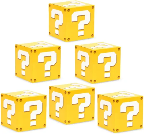 Caja de golosinas para videojuegos, 24 unidades, cajas de recuerdos de fiesta, suministros de fiesta para decoración de fiesta temática de
