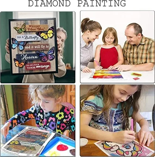 Miniatura 6 de Taladro redondo completo con textura de mármol negro y dorado para adultos, principiantes, pintura con gemas de cristal, decoración de pared