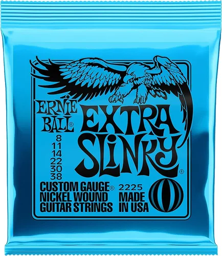 Miniatura 2 de Ernie Ball 2225 Extra Slinky 8-38 (paquete de 3)