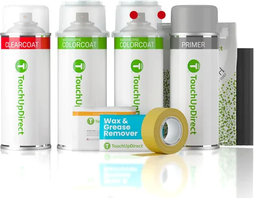 Miniatura 13 de TouchUpDirect 38P Plata Metálico Líquido Compatible con Mazda Juego de Pinceles de Pintura de Retoque Exact Match - Kit Esencial Plata líquida
