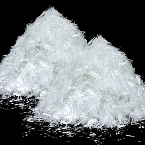 Fibra de vidrio de 20 libras 3/4 '' (0.748 in) para mezcla de mortero de cemento de hormigón, refuerzo anti filtraciones antigrietas fibras blancas
