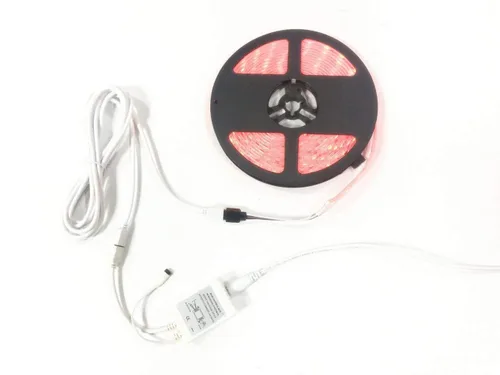 Miniatura 3 de Cable de extensión LED RGB de 16.4 ft, 16.4 pies, cable de extensión de tira LED de 4 pines, conector de cinta LED flexible para SMD 5050 3528 2835