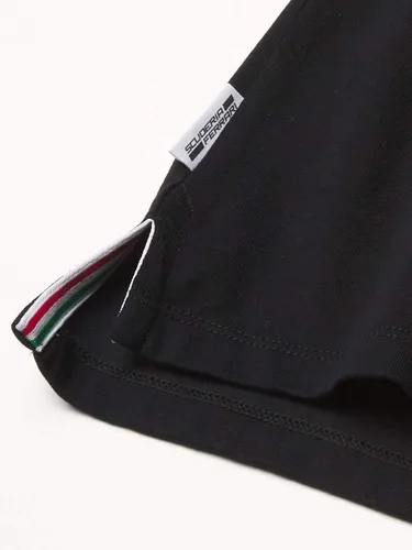 Miniatura 3 de Ferrari Scuderia F1 - Polo para hombre, diseño de bandera italiana, color negro y rojo
