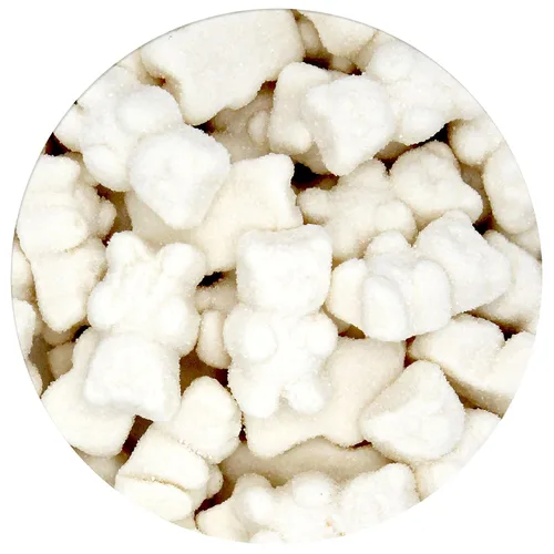 Miniatura 8 de Ositos de gomitas azul oscuro azucarados, bolsa de 2.2 libras, caramelo azul, sabor a frambuesa azul, The Hampton Popcorn & Candy Company