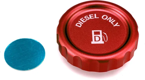 Miniatura 8 de Tapa magnética de combustible diésel de aluminio 6061 compatible con Chevrolet Silverado Tahoe 1500 Fit GMC Sierra Yukon 1500 General Motors 3.0