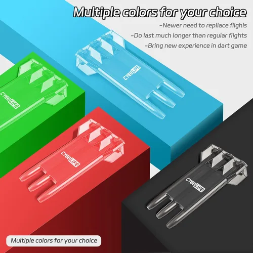 Miniatura 8 de CyeeLife Punta de plástico para dardos – Juego de dardos profesionales de punta suave de 0.71 onzas con estuche de transporte y 30 puntas de dardos