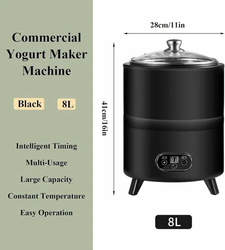 Miniatura 2 de Automatic Constant Temperature Yogurt Machine, Commercial Intelligent Fermenter, Stainless Steel Yogurt Maker Machine for Natto Sweet Rice Wine