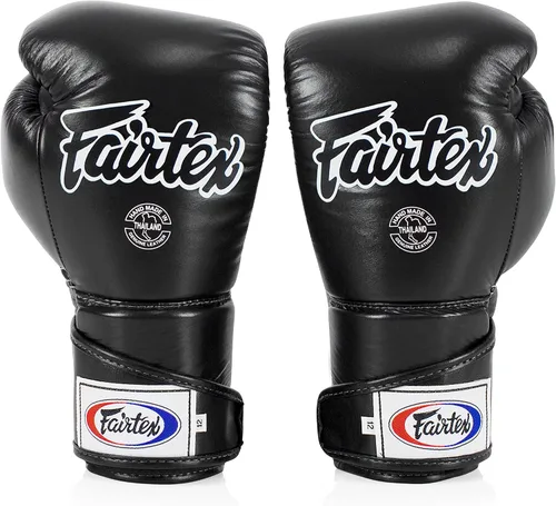 Miniatura 3 de Fairtex Guantes angulares BGV6: construcción de cuero sintético de alta calidad Diseño único, pulgar bloqueado Acolchado multicapa Ideal