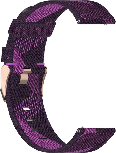 Miniatura 2 de Compatible con Huawei Watch GT2 Pro Bandas para mujeres y niñas, 0.866 in de nailon tejido de liberación rápida correa de repuesto para Huawei Watch
