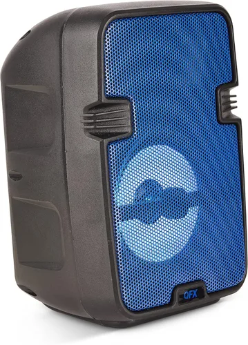 Miniatura 5 de QFX BT-60-BK Altavoz Bluetooth de 4 "con luces LED - Negro