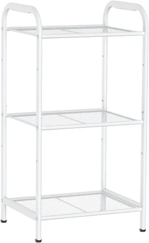 Miniatura 10 de Estante de almacenamiento MAX Houser con estante, soporte extensible para plantas de estilo industrial, unidades de estante de pie para cocina, Gris
