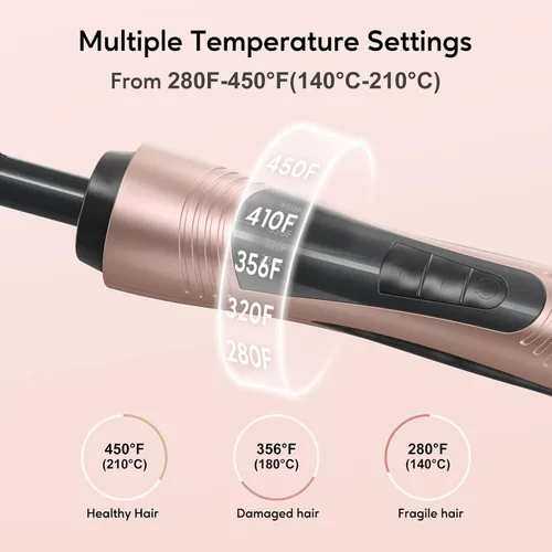 Miniatura 3 de Terviiix Peine caliente eléctrico para pelucas de encaje frontal, peines de presión para cabello de mujeres negras, peine alisador antiquemaduras
