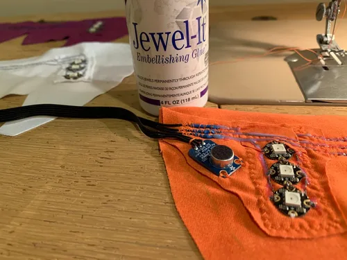 Miniatura 8 de Jewel-It - Pegamento de adorno para tela de 2 onzas y adhesivo con accesorios Pixiss, pinzas de punta de aguja y 2 lápices selectores de joyas