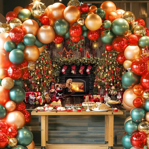 Miniatura 2 de Avezano Telones de fondo de Navidad para fotografía, madera rústica, chimenea, telón de fondo de fotos, árbol de Navidad, decoración de regalo
