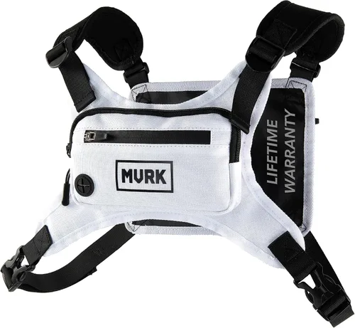 Miniatura 12 de MVRK Mochila de pecho resistente al agua - Chaleco para correr para entrenamientos, soporte para teléfono para correr, almacenamiento adicional