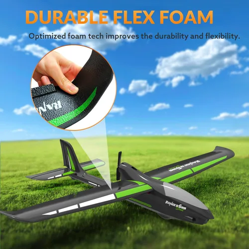 Miniatura 4 de VOLANTEXRC - Avión RC de nueva versión, avión de control remoto para adultos, avión RC de 4 canales con construcción de espuma duradera, 3 modos