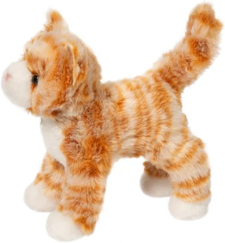 Miniatura 2 de Douglas Hally - Animal de peluche a rayas naranja 8 pulgadas de alto