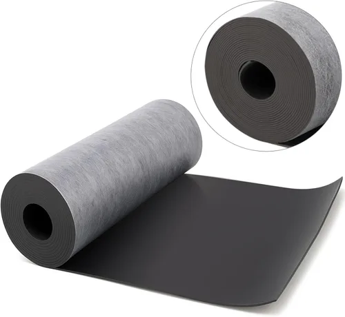 Frienda 0.405m x 7.62m Vinilo cargado en masa insonorizante 1 libra, MLV insonorizante para absorbente de sonido, 2mm de espesor, material anti