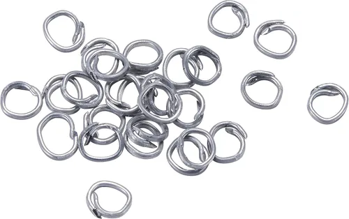 Miniatura 4 de Spec Ops Anillos de cerdo de herramientas para valla de alambre, construcción, red de malla y tapicería, calibre 16 galvanizado, 2,500 sujetadores