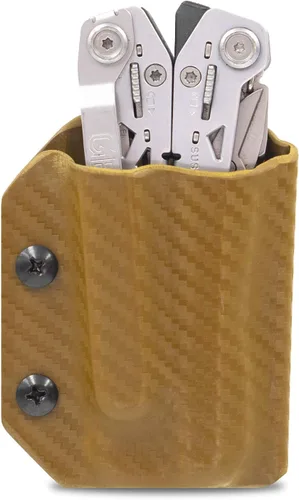 Clip & Carry Kydex Funda para Multiherramienta para Gerber Suspension NXT - Fabricada en Estados Unidos - Funda Portaherramientas Múltiples Cubierta