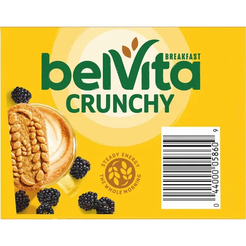 Miniatura 19 de belVita Galletas de desayuno con canela y azúcar morena, 12 paquetes (4 galletas por paquete)