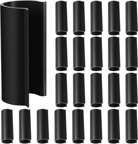Miniatura 9 de Jetec 32 clips de tubería de PVC abrazaderas para cubierta de piscina para piscinas sobre el suelo, invernaderos, cubiertas de hileras, jardín