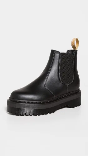 Miniatura 3 de Dr. Martens Botas Chelsea V 2976 Quad Mono para mujer, Felix Rub Off, negro, 10 mujer9 hombre