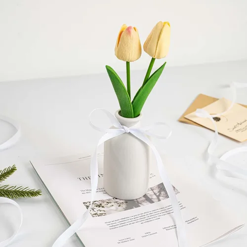 Miniatura 6 de Cinta blanca de grogrén de 3/8 pulgadas x 100 yardas para envolver regalos, muy adecuada para decoración de bodas, ramos, manualidades, costura
