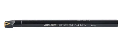 Miniatura 6 de Accusize Industrial Tools Mini herramienta de torneado indexable taladrado, 1/2 pulgada Tamaño del vástago de 1/2 pulgada, utiliza insertos