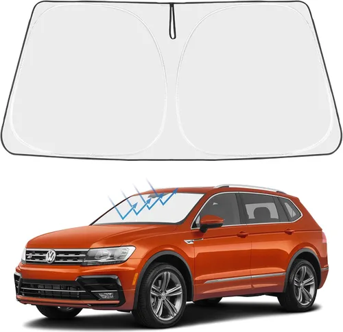 Miniatura 191 de Proadsy Parasol para parabrisas actualizado 2025, ajuste personalizado Dodge RAM 1500 2Dr 2019-2024 2025, 4 capas, plegable, protector de parasol