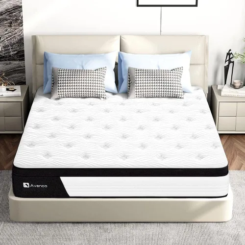 Miniatura 22 de Avenco Queen Mattress, Hybrid King Size Mattresses in a Box, Colchones Twin TXL Full Size Mattress