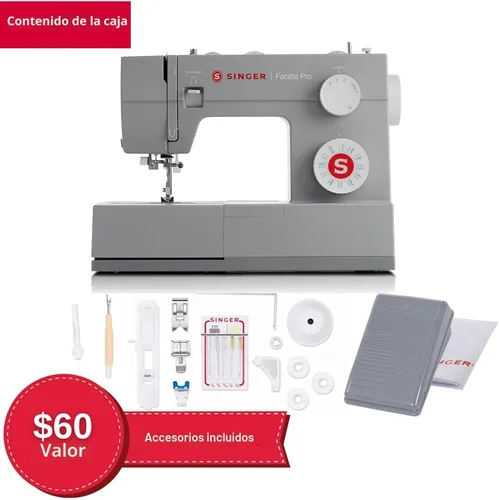 Miniatura 2 de SINGER 4423 Máquina de coser resistente de alta velocidad de cocido, matriz