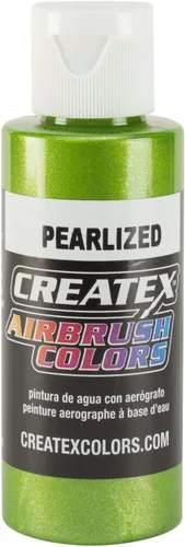 Miniatura 3 de Createx Pintura de colores para aerógrafo, 8 onzas, azul eléctrico iridiscente