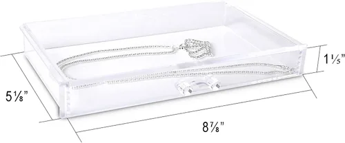 Miniatura 6 de Frebeauty - Joyero organizador de acrílico transparente de 5 niveles