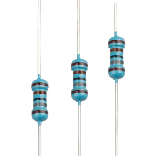 Miniatura 31 de 100pcs 1 ohm Resistor 1/4w (0.25 W) Resistencia fija de película metálica de tolerancia ±1%, múltiples valores de resistencia opcional