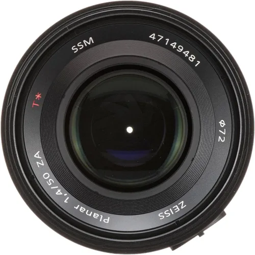 Miniatura 5 de Sony SAL-50F14Z Carl Zeiss Planar T 1.969 in F1.4 ZA Lente Fija