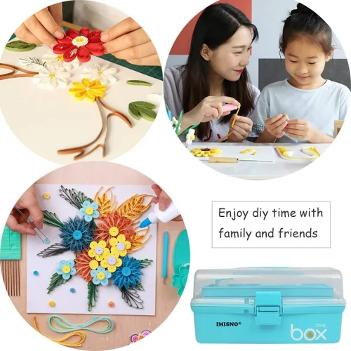 Miniatura 3 de Kits de Quilling - Herramientas y suministros Quilling,Engarzadora de papel,Papel Quilling