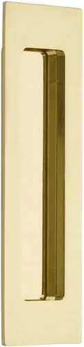 Emtek 220306US19 Emtek 220306 - Tirador de puerta rectangular moderno de 6 pulgadas de alto